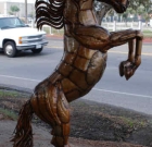 Lucio Romero does Grand Metal Sculptures