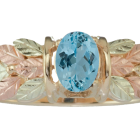 Black Hills Gold Aquamarine Jewelry
