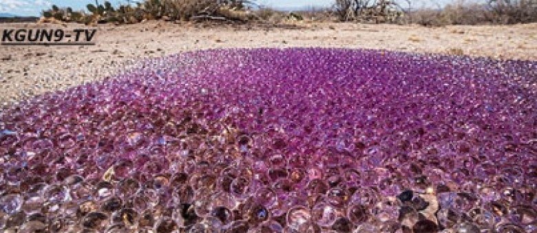 Mysterious Purple Spheres Found in Tuscon Desert