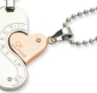 Couples Necklaces Beautiful Love Symbols