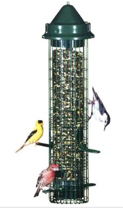 Classic bird feeder that's also a squirrel buster!