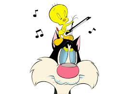 tweety-and-sylvester-making-wonderful-music-together.