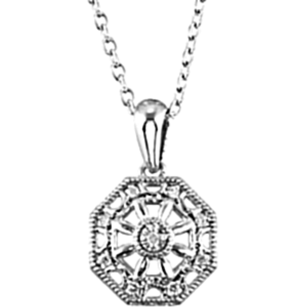 Diamond Fashion Pendant. 