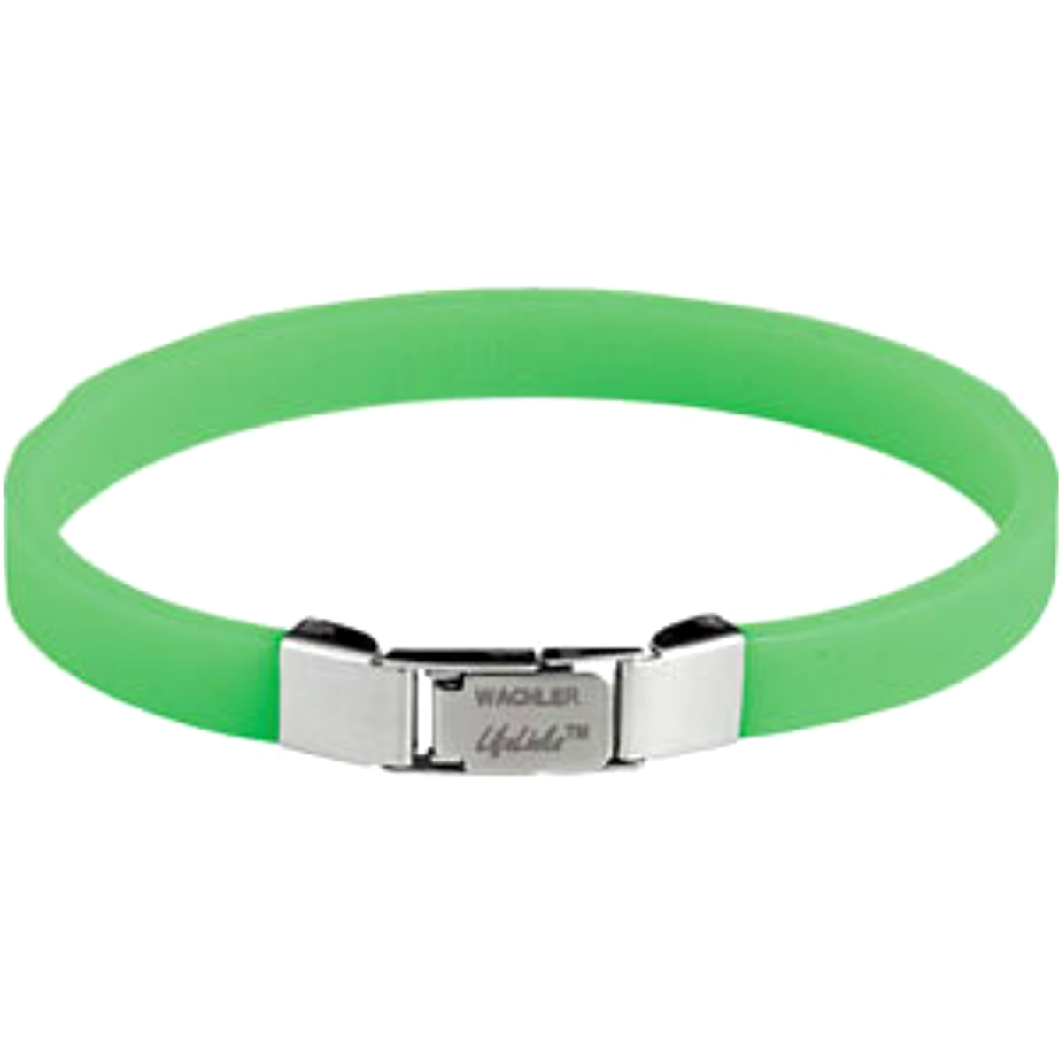 LifeLink Green Rubber Bracelet with Clasp