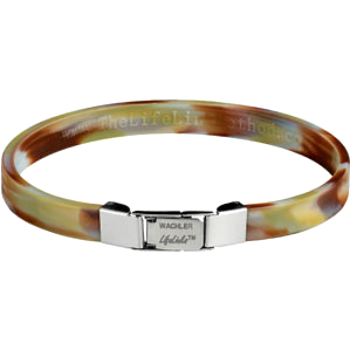 LifeLink Sand Camo Rubber Bracelet with Clasp