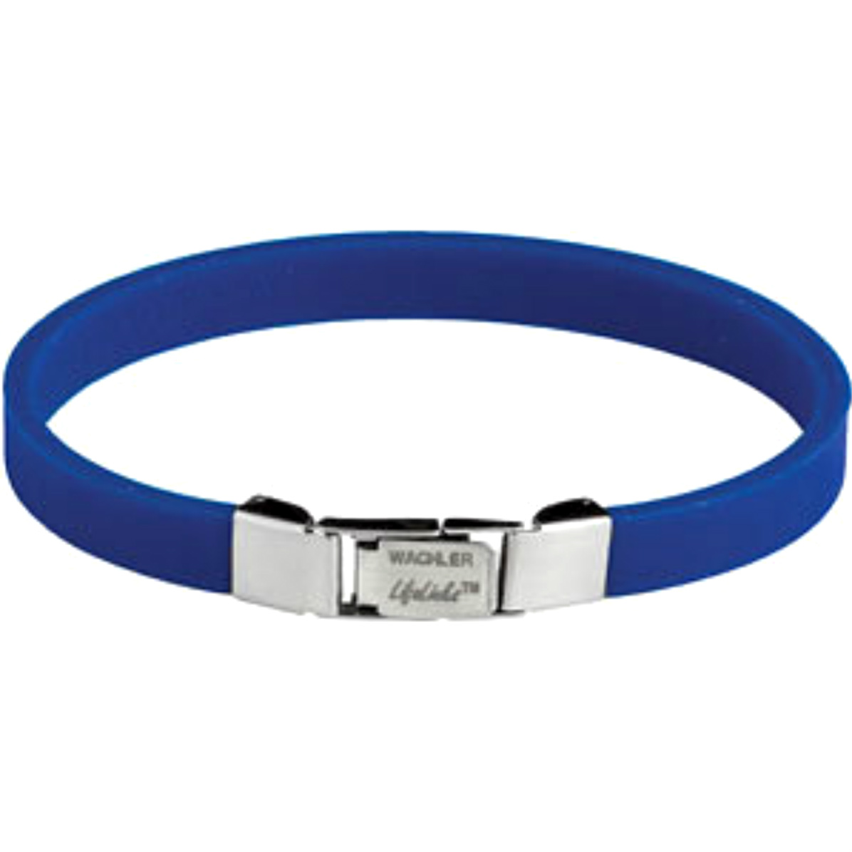 LifeLink Blue Rubber Bracelet with Clasp