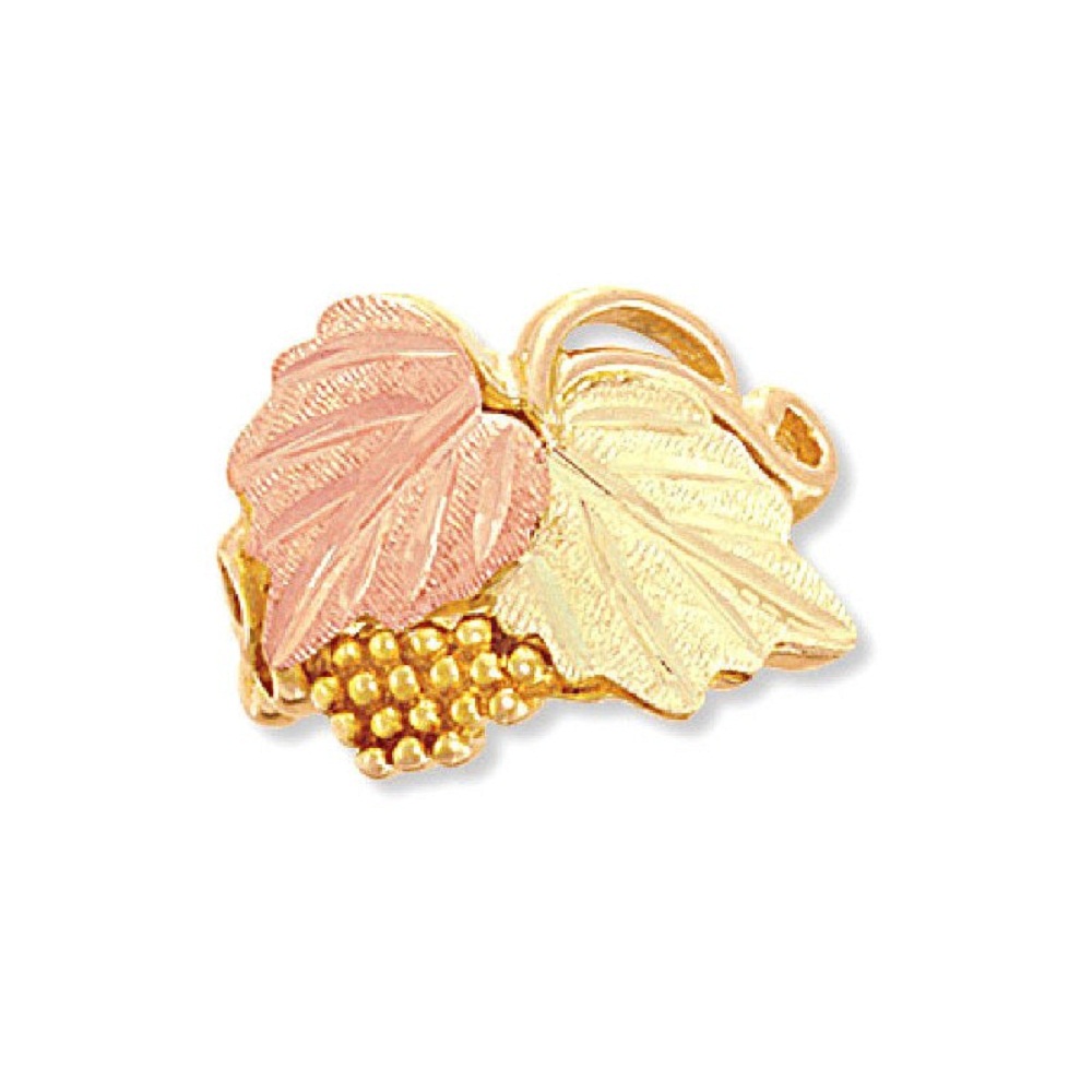 10k Yellow Gold Large Leaves Women's Ring