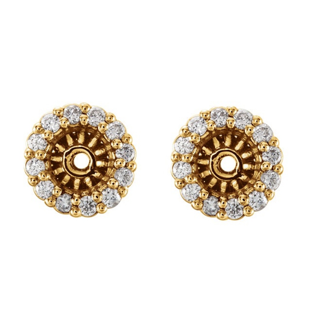 Diamond Cluster Earring Jackets