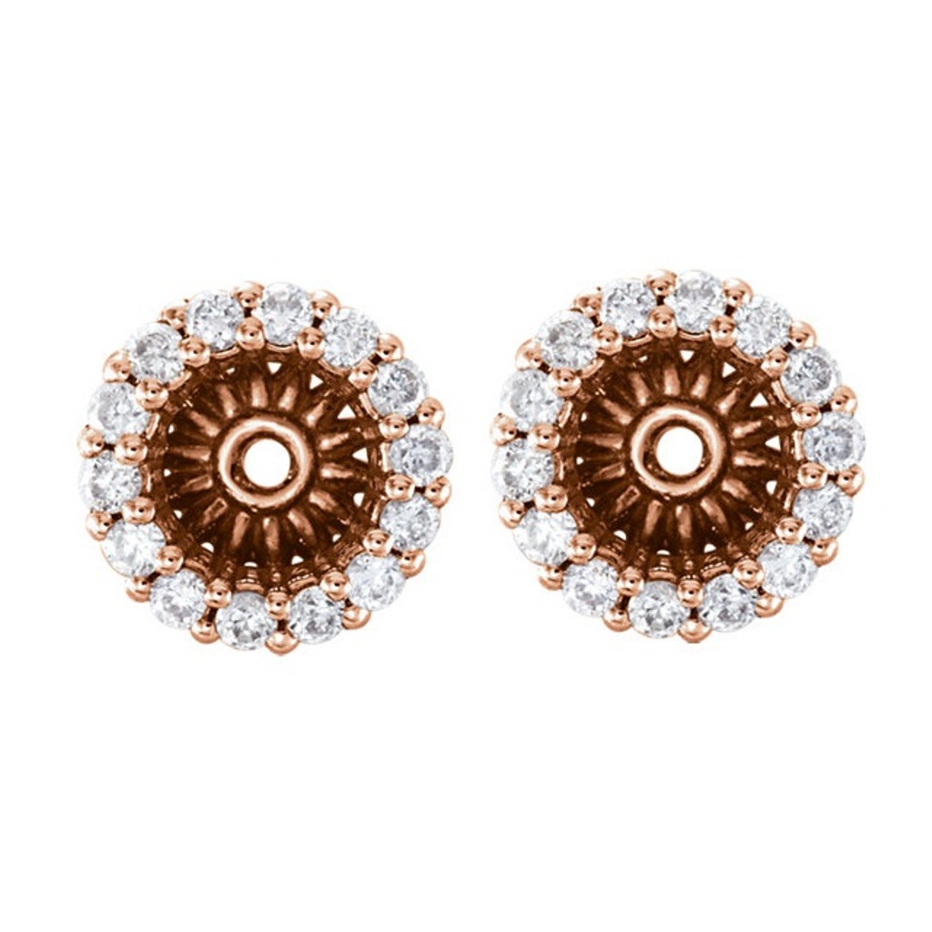 Diamond Cluster Earring Jackets