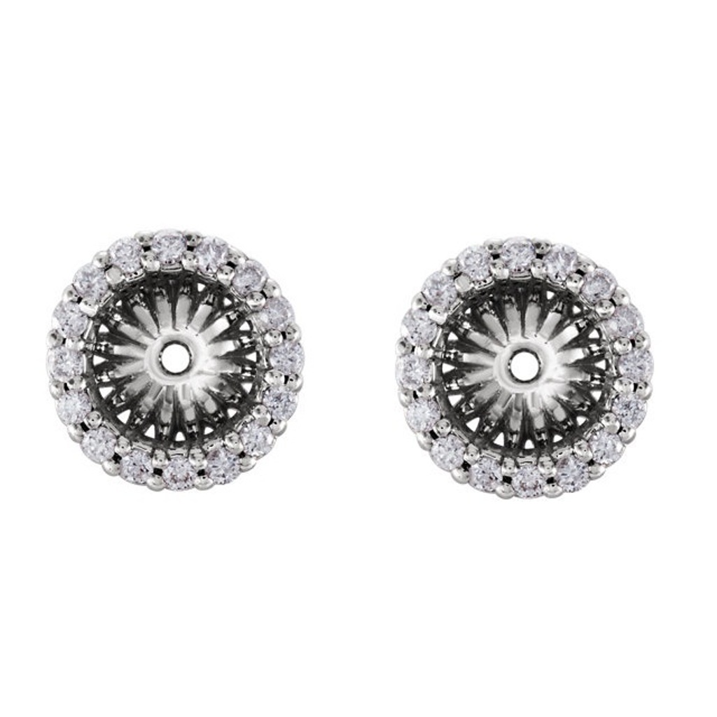 Diamond Cluster Earring Jackets