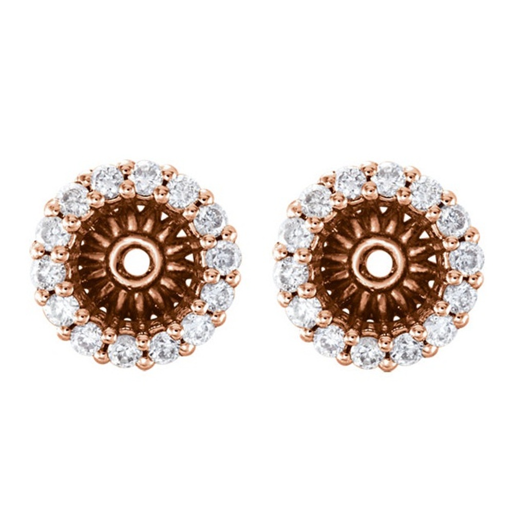 Diamond Cluster Earring Jackets