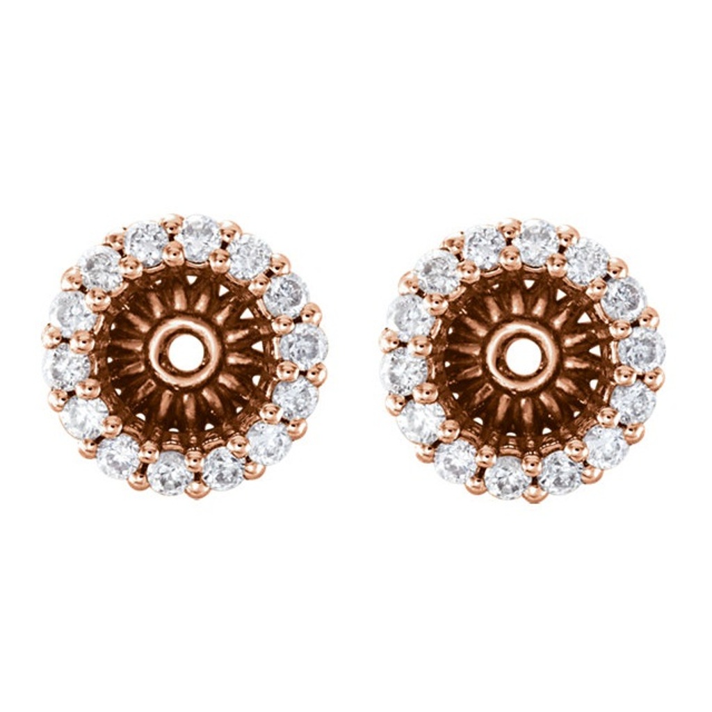 Diamond Cluster Earring Jackets