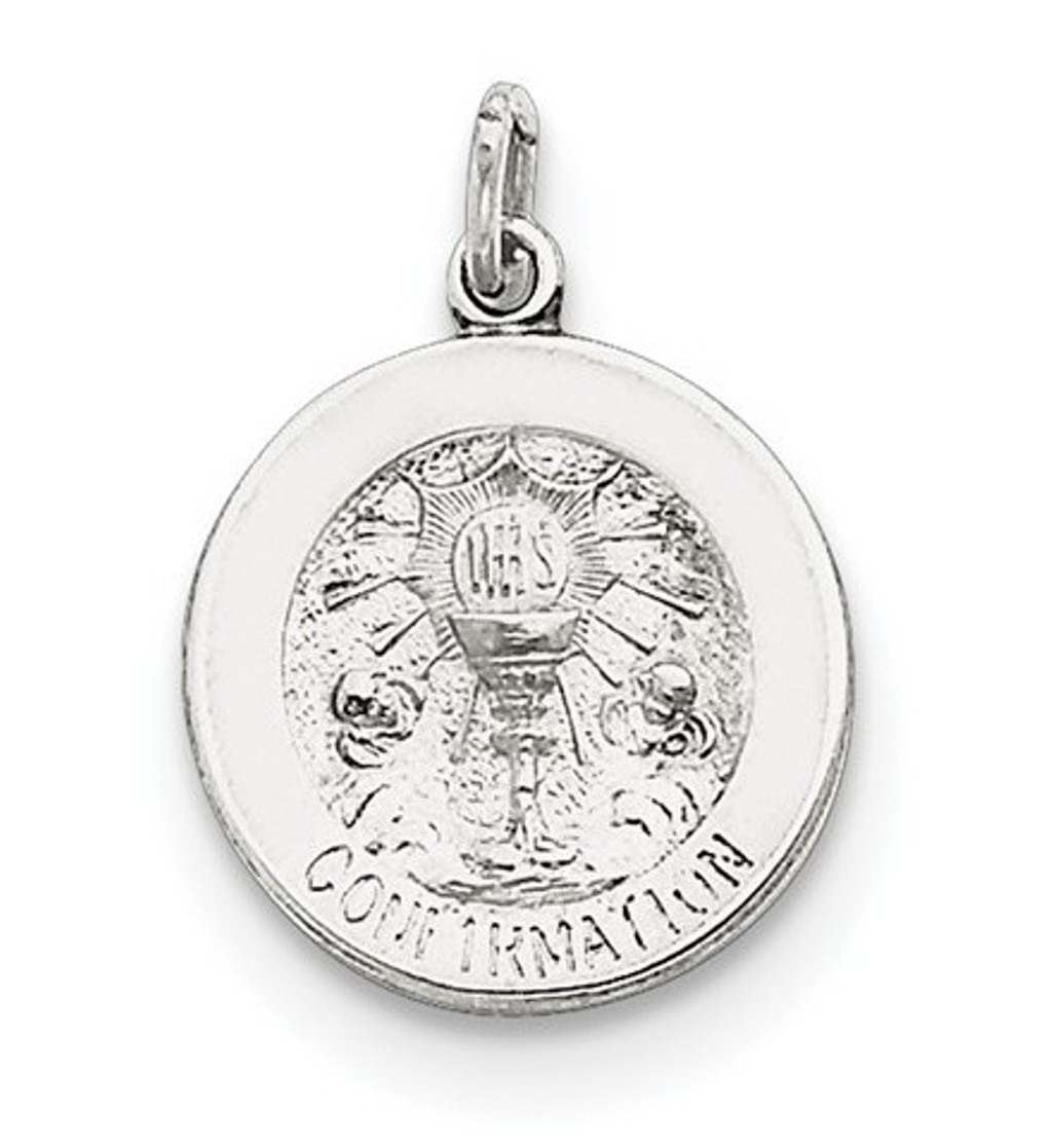 Sterling Silver Confirmation Medal