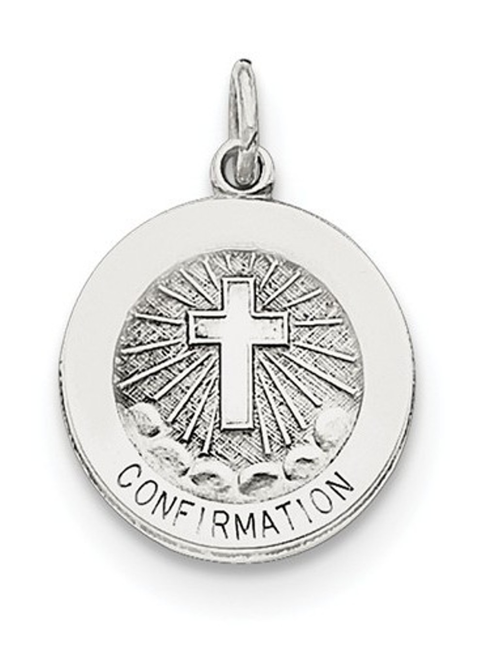 Sterling Silver Confirmation Medal (18X15MM )