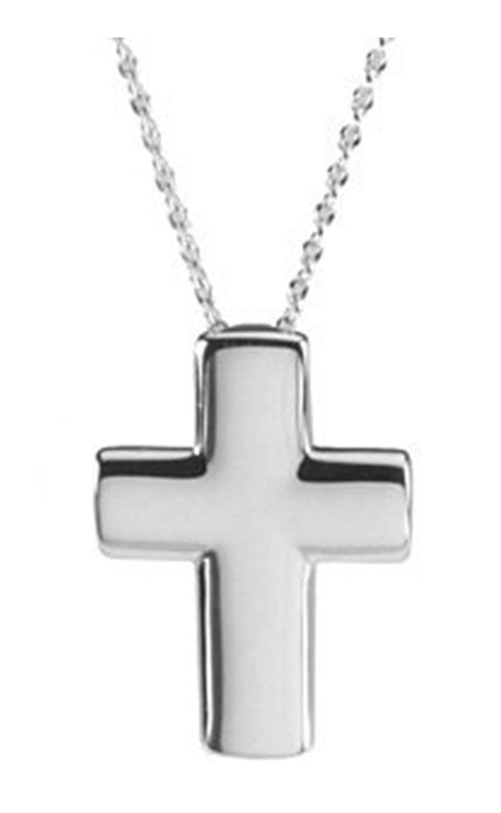 Covenant of Prayer Unadorned Pendant Neclace, Sterling Silver