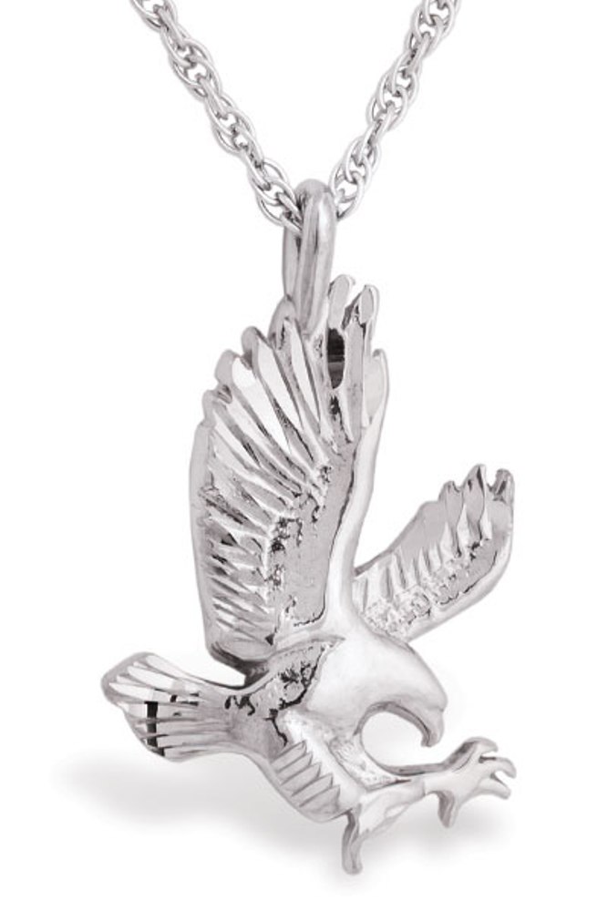 Sterling Silver Eagle Pendant. 