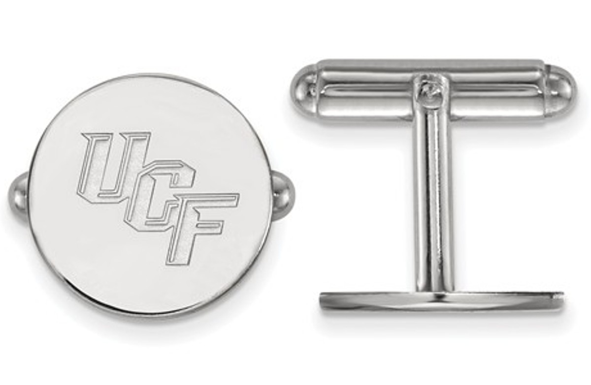 Sterling Silver LogoArt University Of Central Florida Cuff Link