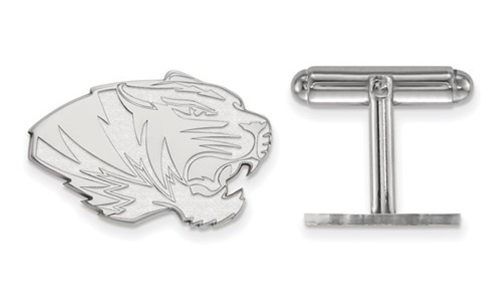 Sterling Silver LogoArt University Of Missouri Cuff Link