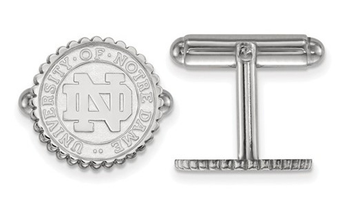 SS LogoArt University Of Notre Dame Cuff Link