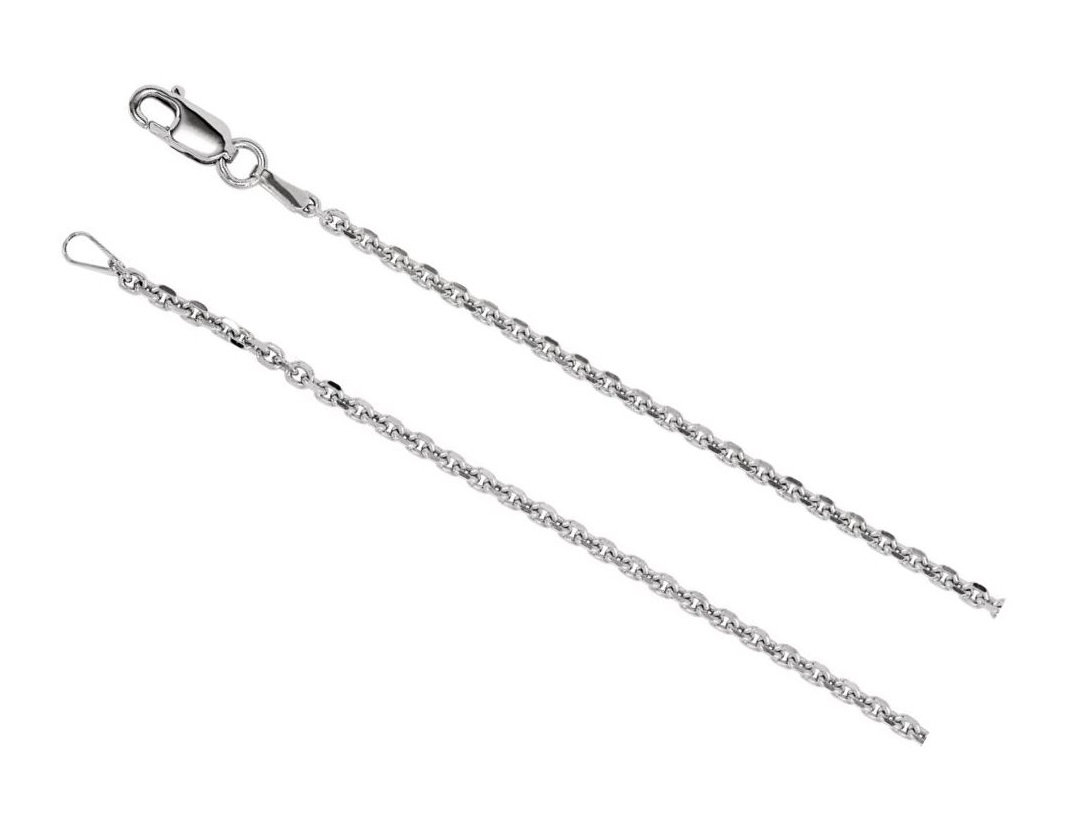 Rhodium-Plated Sterling Silver chain