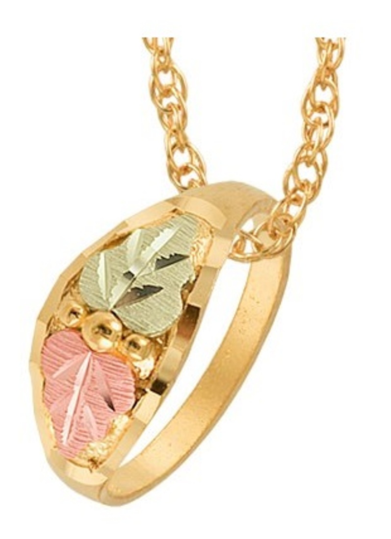 Women's 10K Yellow Gold Pendant Necklace