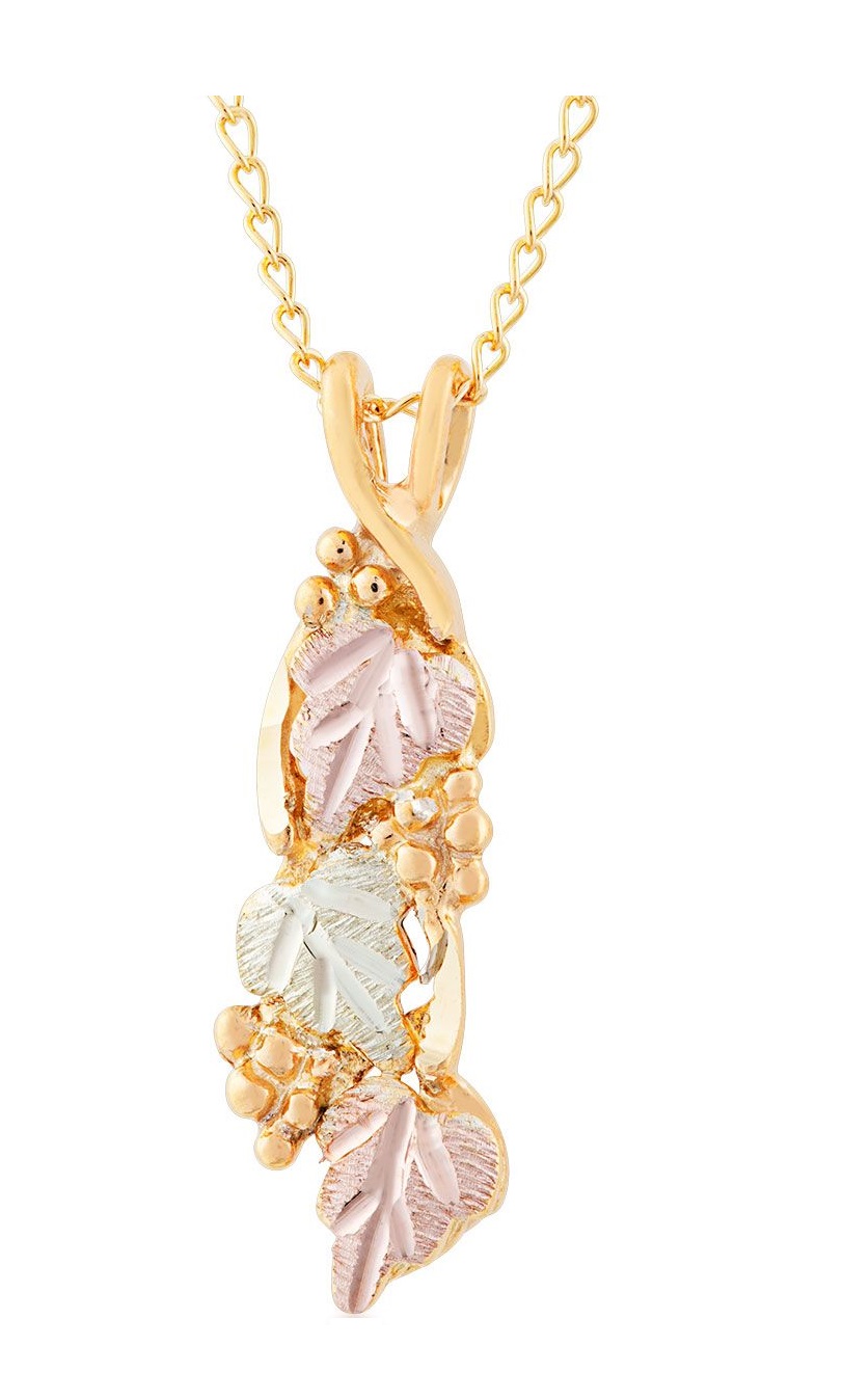 10K Yellow Gold Pendant Necklace