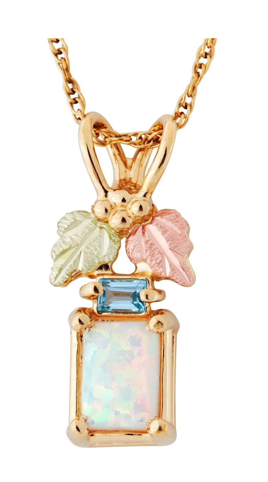 Opal Pendant Necklace