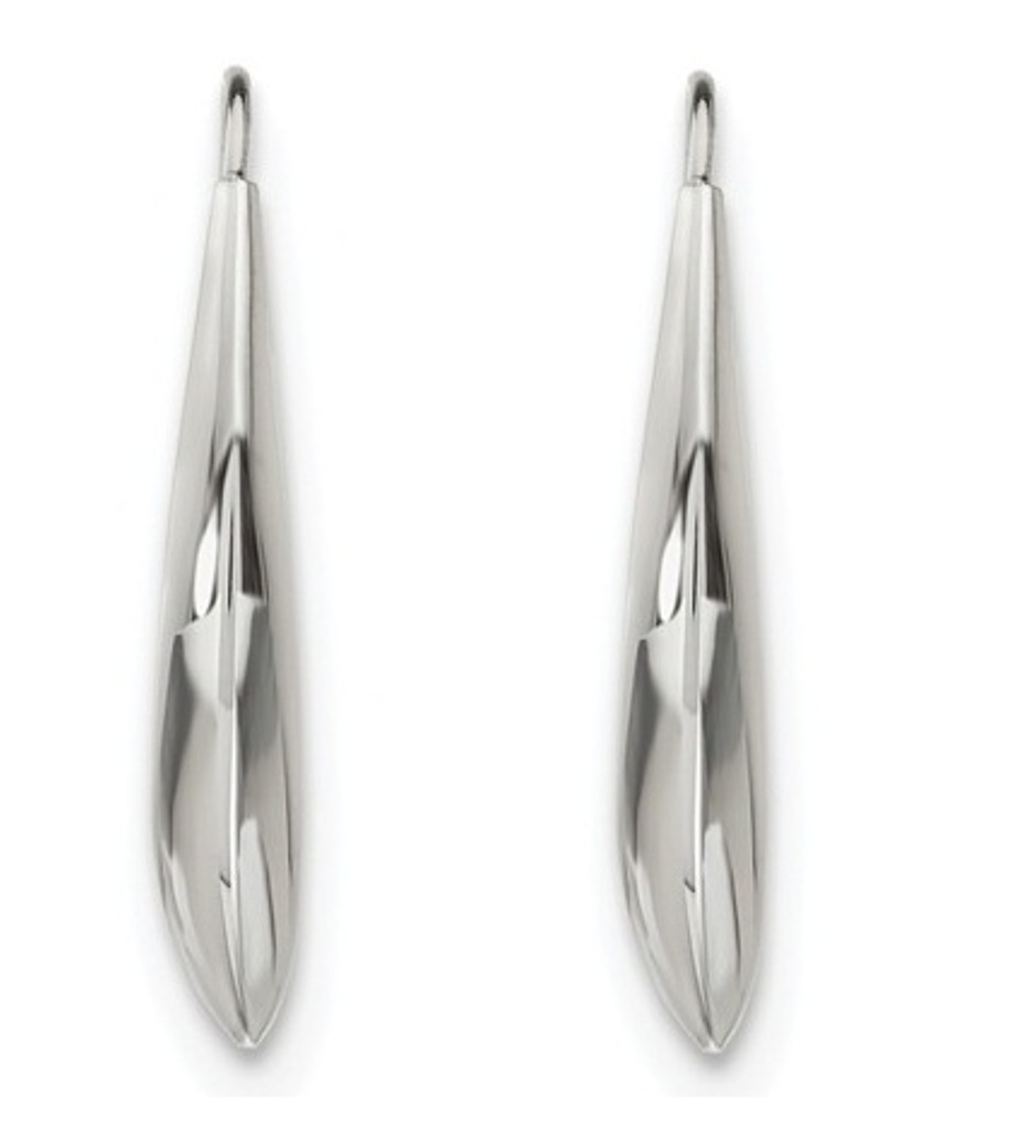 Stainless Steel Shepherd Hook Earrings