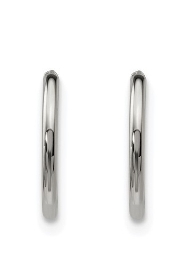 Stainless Steel 19.60mm Endless Hinged Hoops