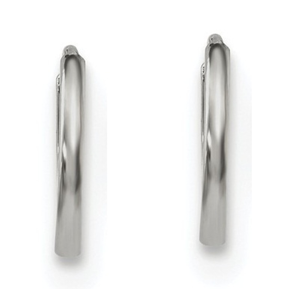 Stainless Steel 11.80mm Endless Hinged Hoops